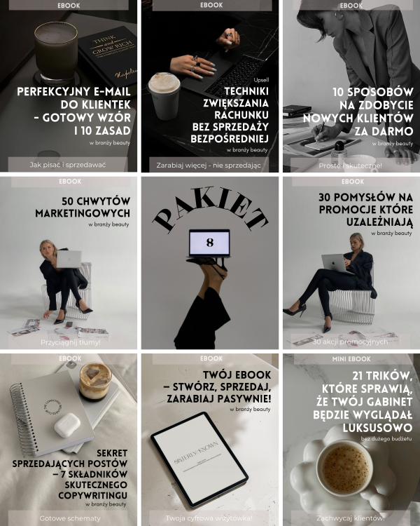 Pakiet ebooków: 8 hitów